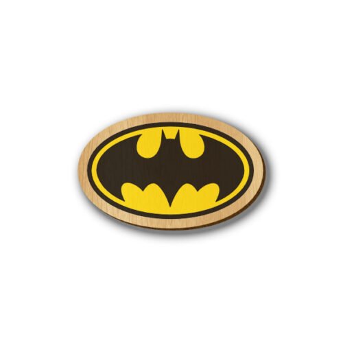 Batman - Hand-painted Wooden Pin