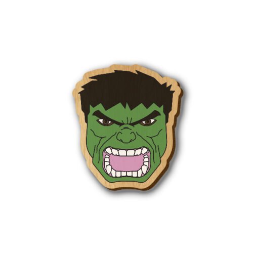 The Hulk - Hand-painted Wooden Pin