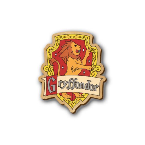 Harry Potter Gryffindor - Hand-painted Lapel Pin & Magnet